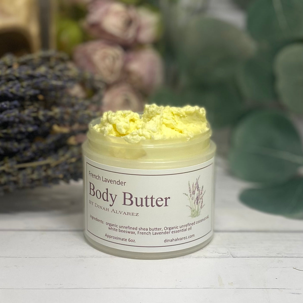 Body butter with French Lavender oil