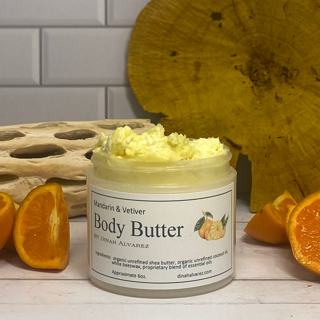 Body butter with Mandarin & Vetiver