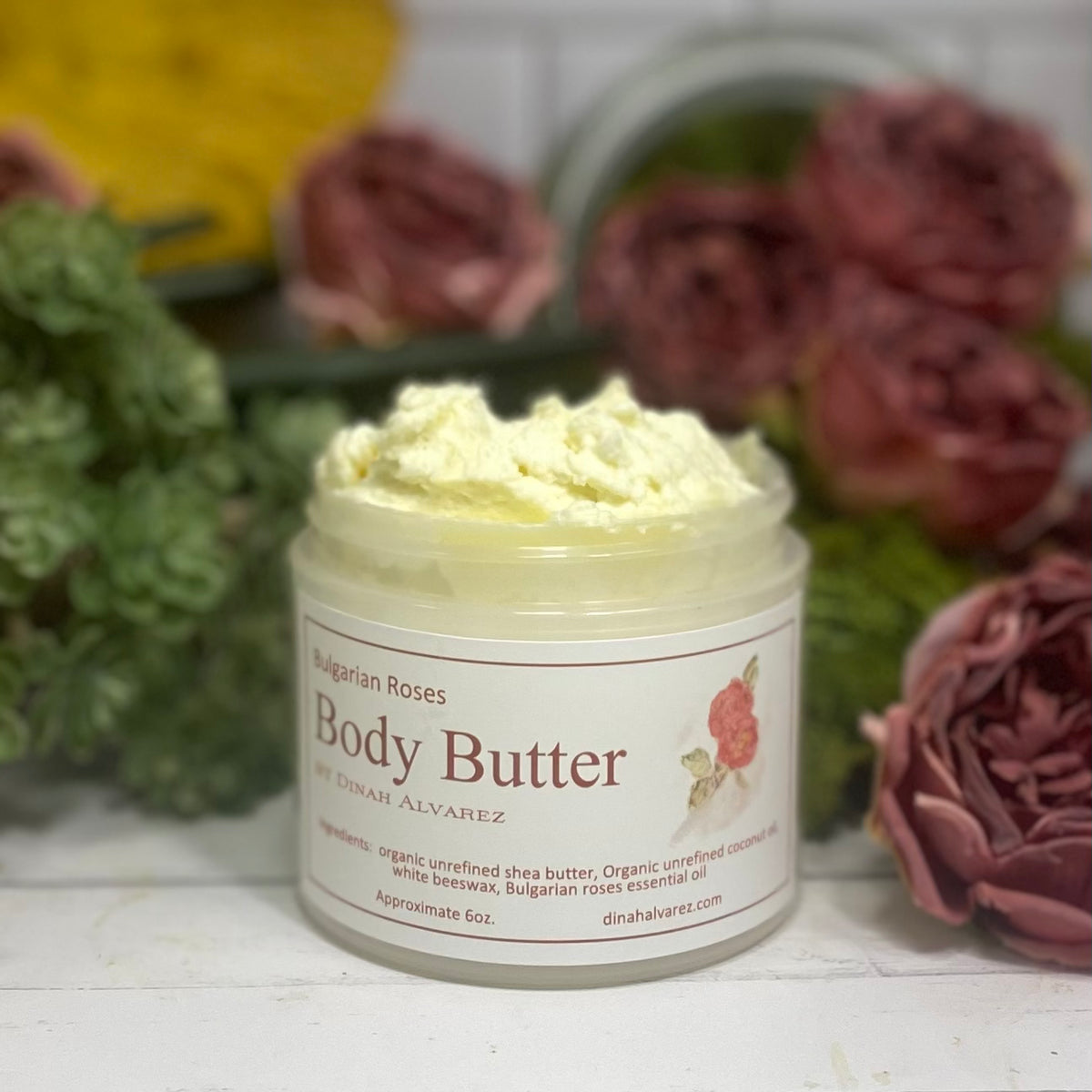 Body Butter with Bulgarian Roses Oil