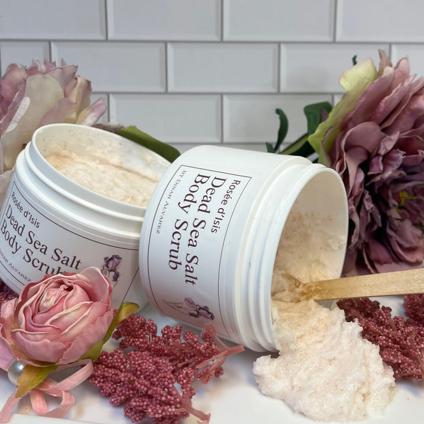 Dead Sea Salt Scrub with Rosée d'Isis