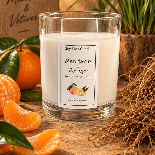 Mandarin & Vetiver Massage Candle