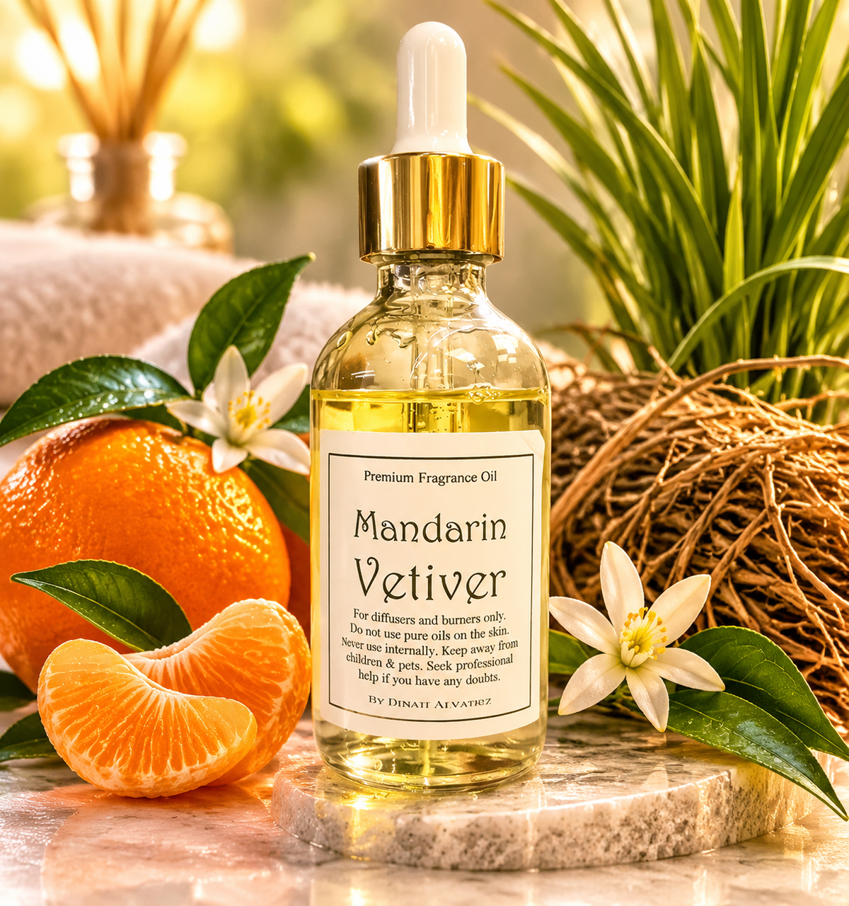 Mandarin & Vetiver Premium Oil