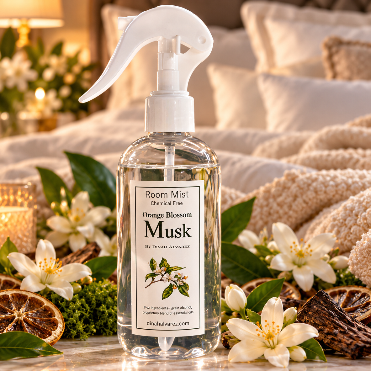 Orange Blossom Musk Room Spray
