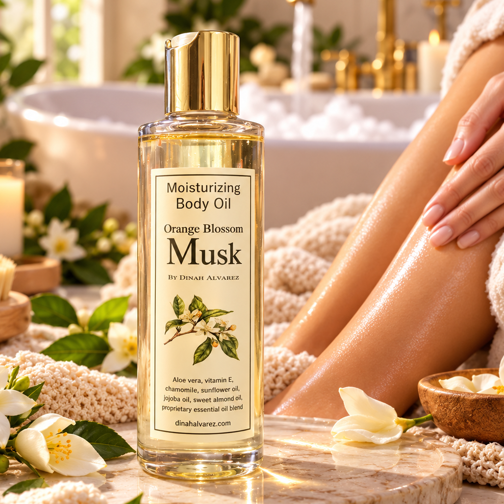 Orange Blossom Musk Moisturizer Body Oil