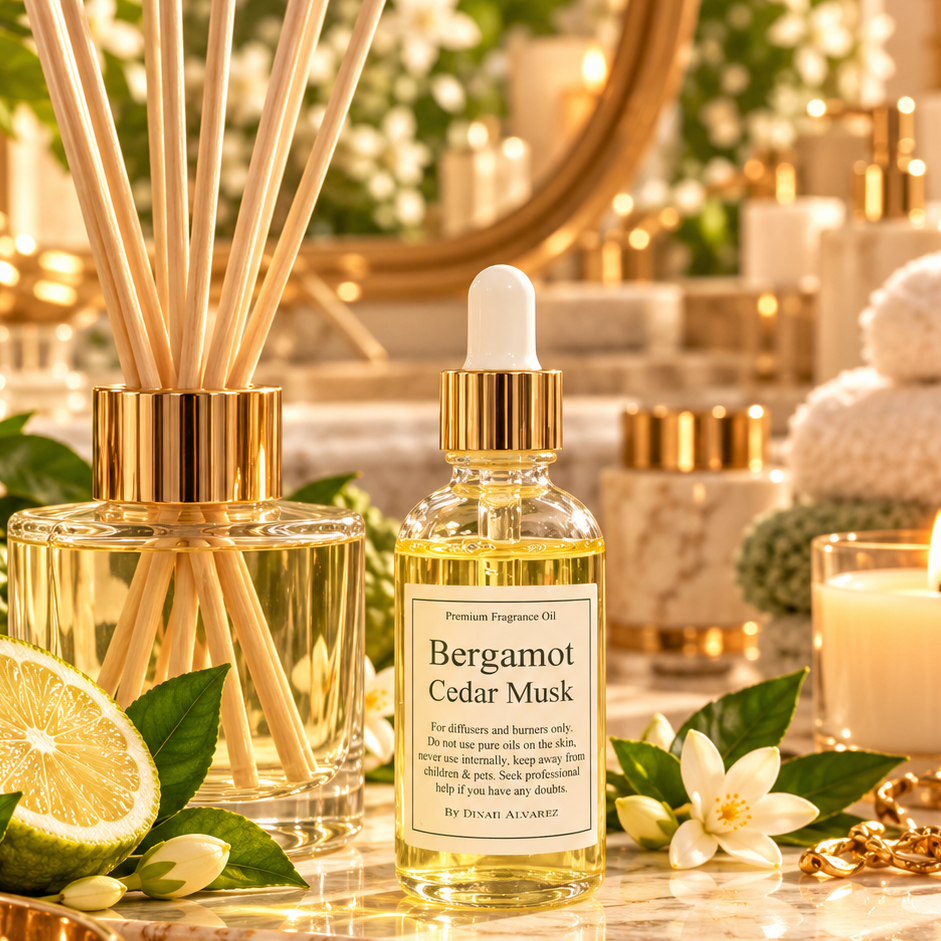 Bergamot and Cedar Musk Premium Oil