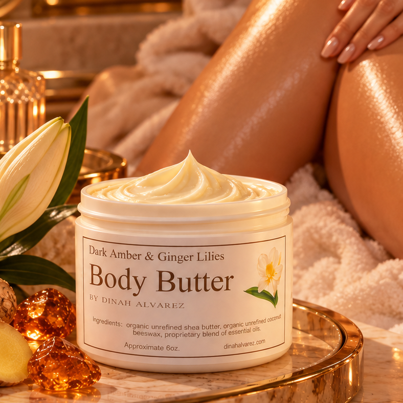 Dark Amber & Ginger Lilies Body Butter