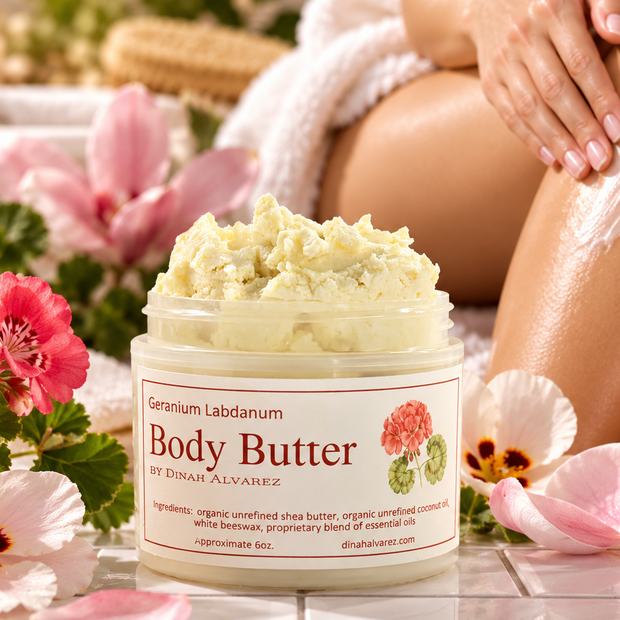 Geranium & Labdanum Body Butter