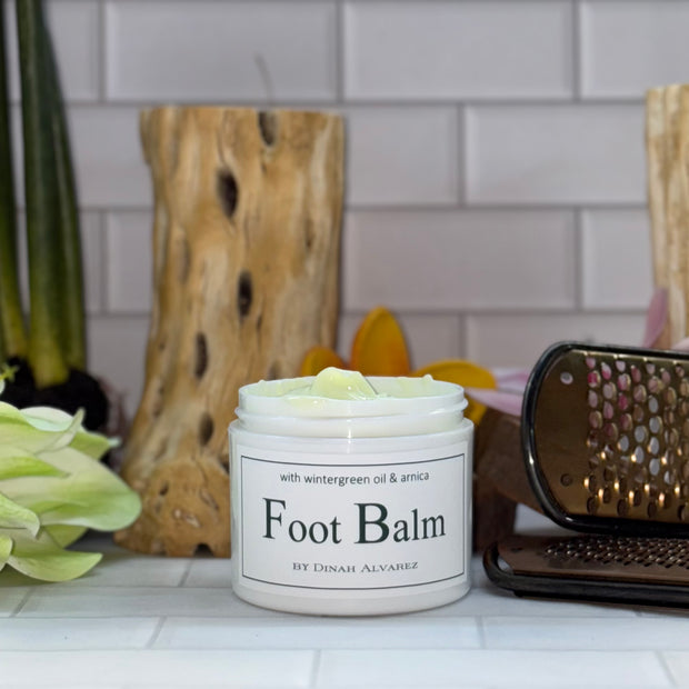 Foot Balm with Wintergreen & Arnica