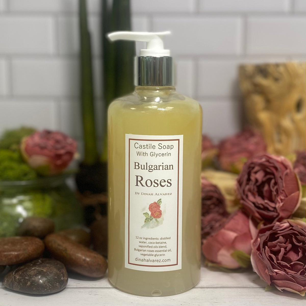 Bulgarian Roses Castile Soap