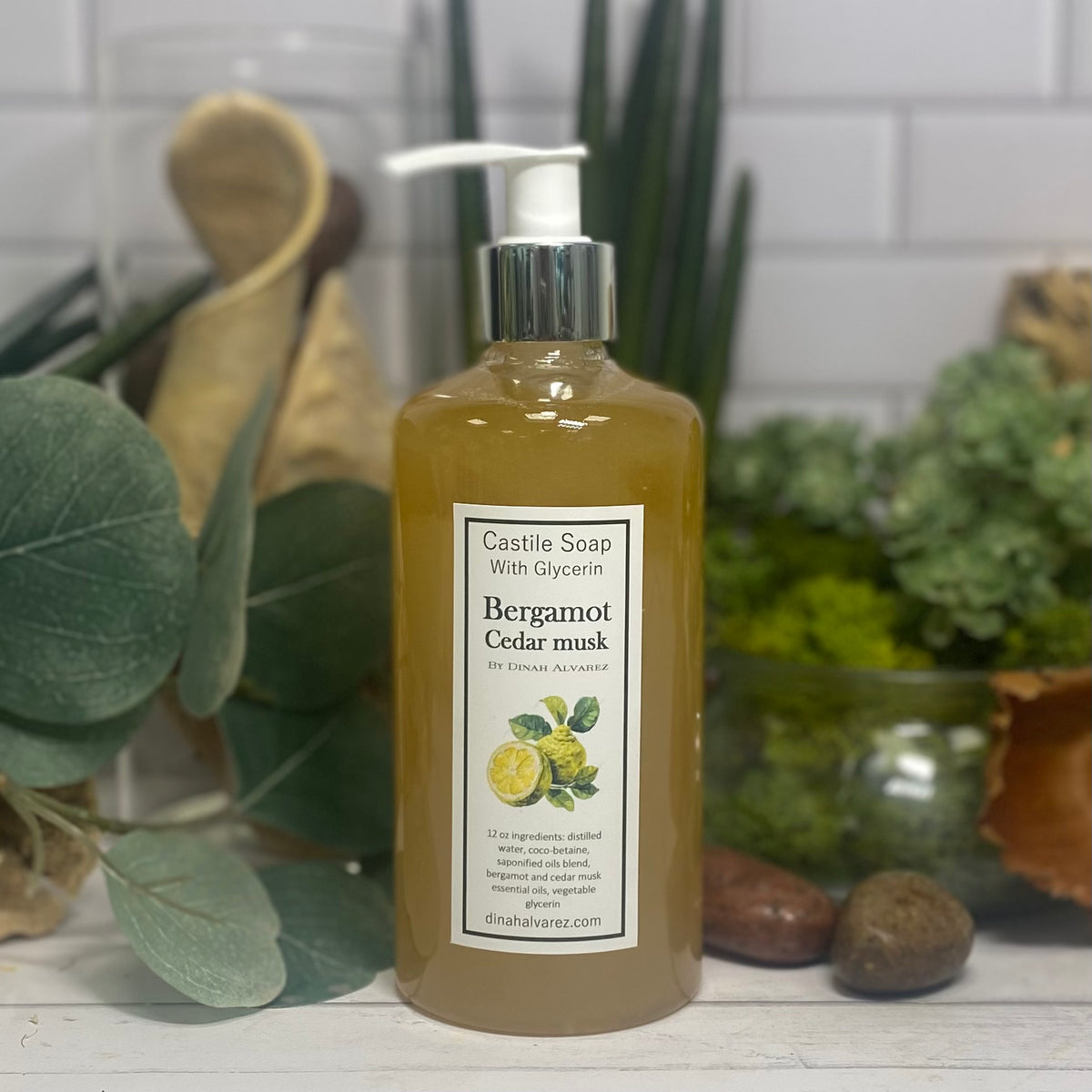 Bergamot & Cedar Musk Castile Soap