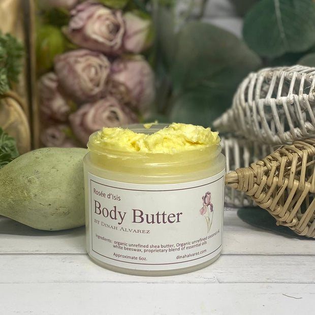 Body butter with Rosée d'Isis Oil
