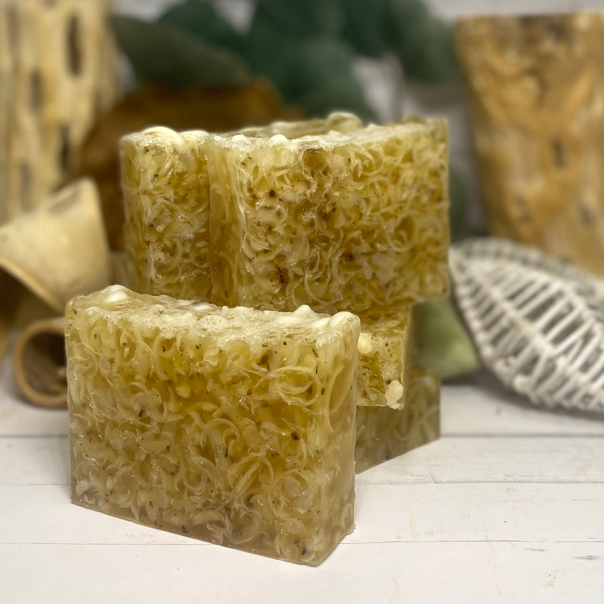 Eucalyptus & Shea Butter Soap Bar with Glycerin