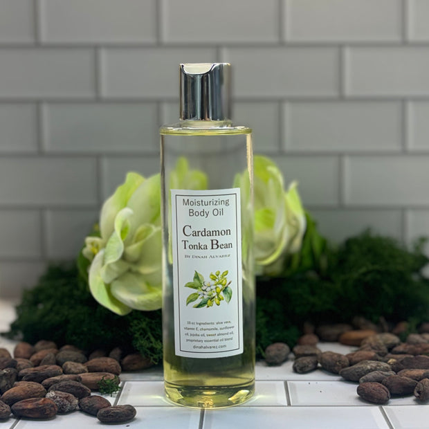 Cardamom & Tonka Bean Moisturizing Body Oil