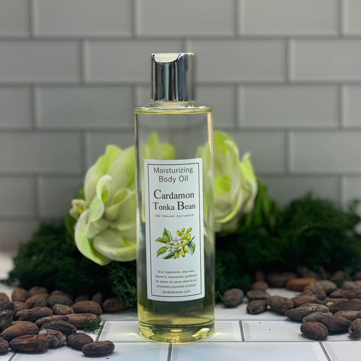 Cardamom & Tonka Bean Moisturizing Body Oil