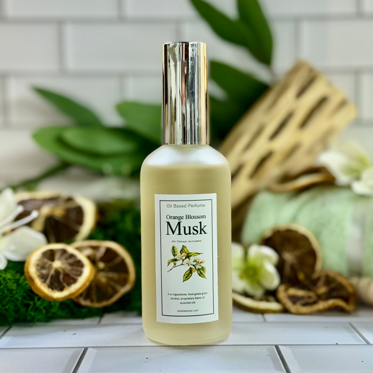 Orange Blossom Musk Oil Based Perfume
