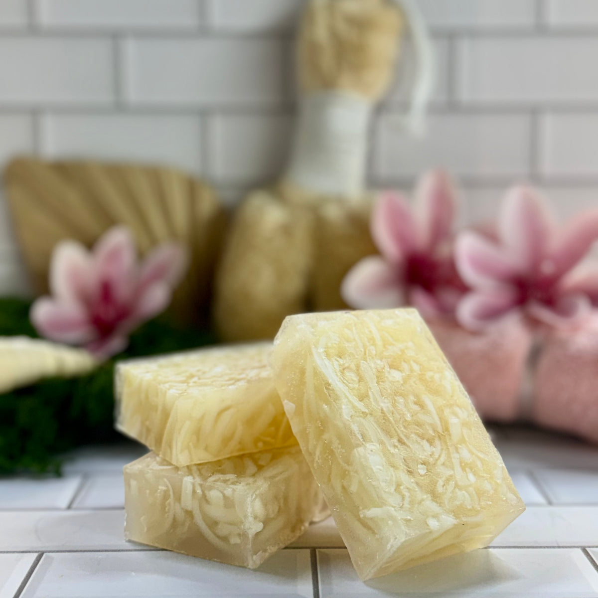Geranium Labdanum Soap Bar with Glycerin