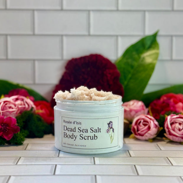 Dead Sea Salt Scrub with Rosée d'Isis