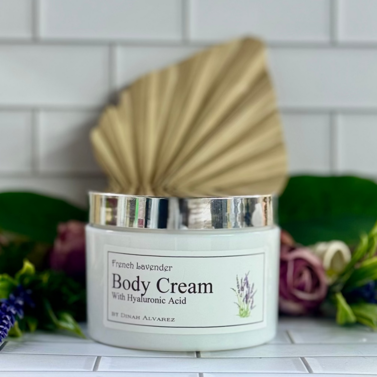 French Lavender Body Cream With Hyaluronic Acid