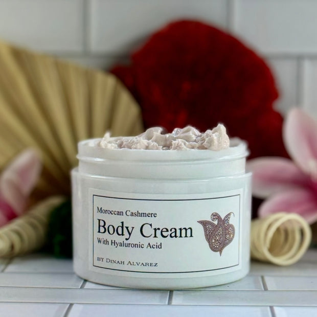 Moroccan Cashmere Body Cream With Hyaluronic Acid