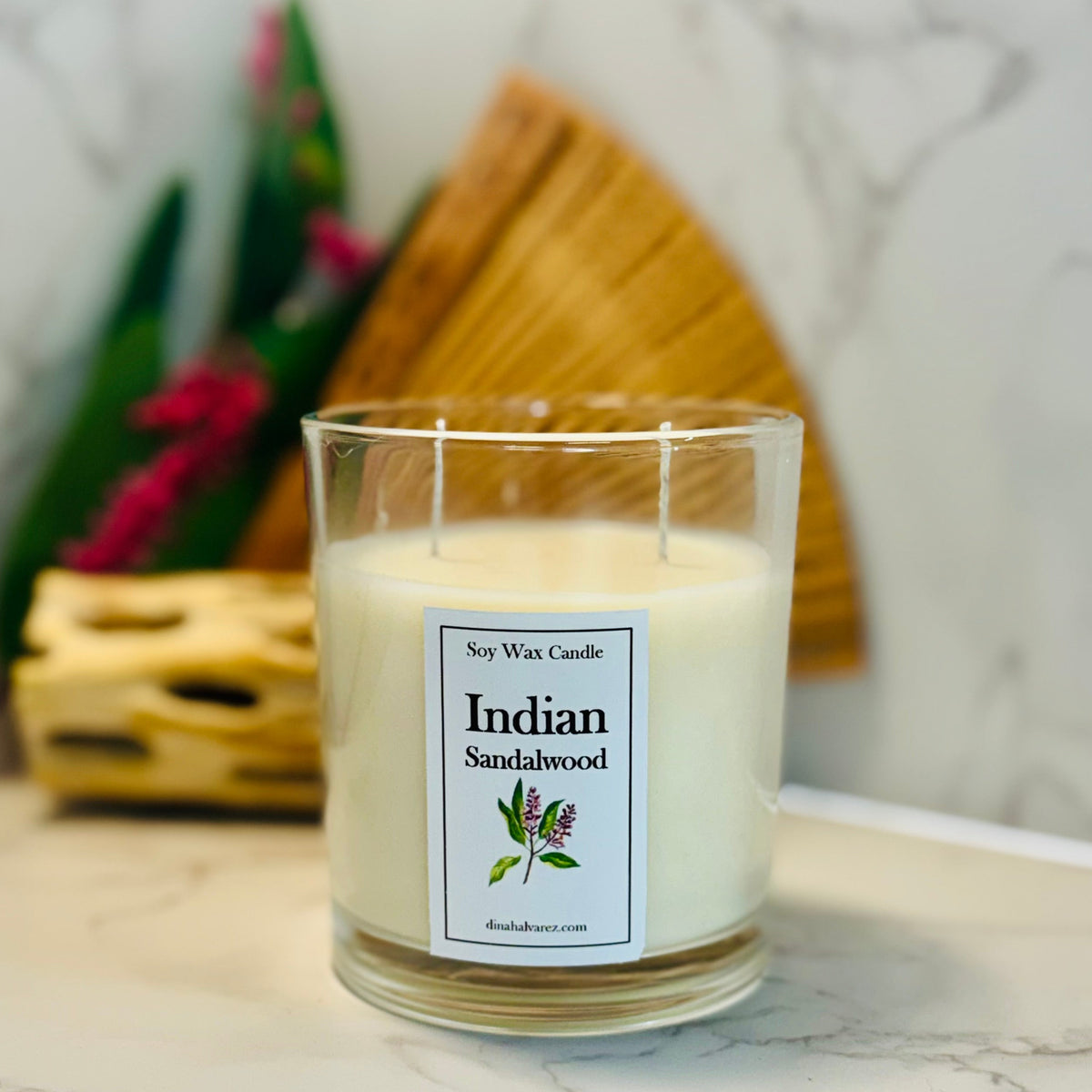 Indian Sandalwood Massage Candle