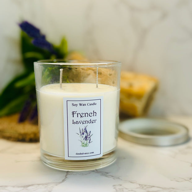 French Lavender Massage Candle