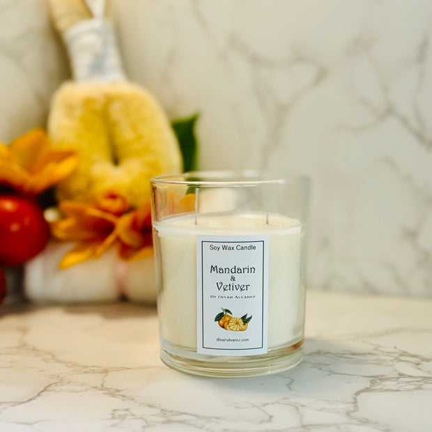 Mandarin & Vetiver Massage Candle