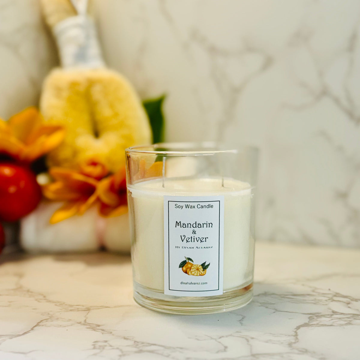Mandarin & Vetiver Massage Candle