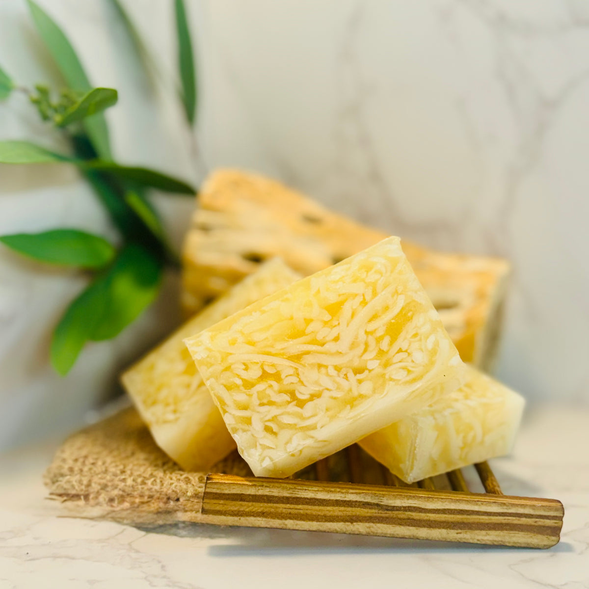 Basil Spearmint Soap Bar with Glycerin