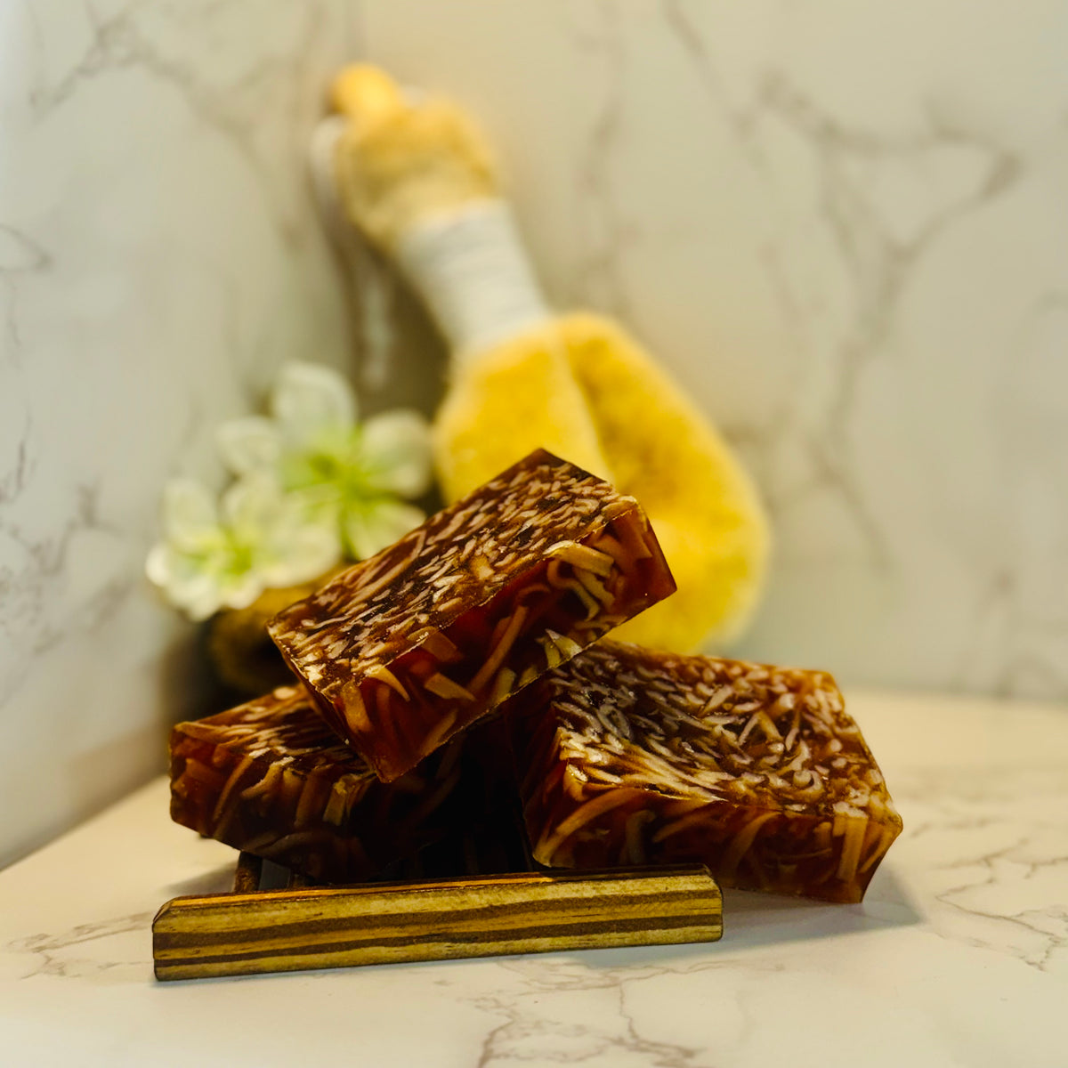 Mahogany Ambergris  Soap Bar with Glycerin