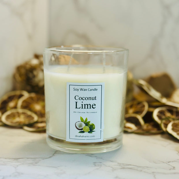 Coconut Lime Massage Candle