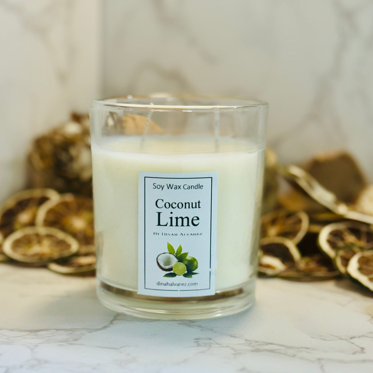 Coconut Lime Massage Candle