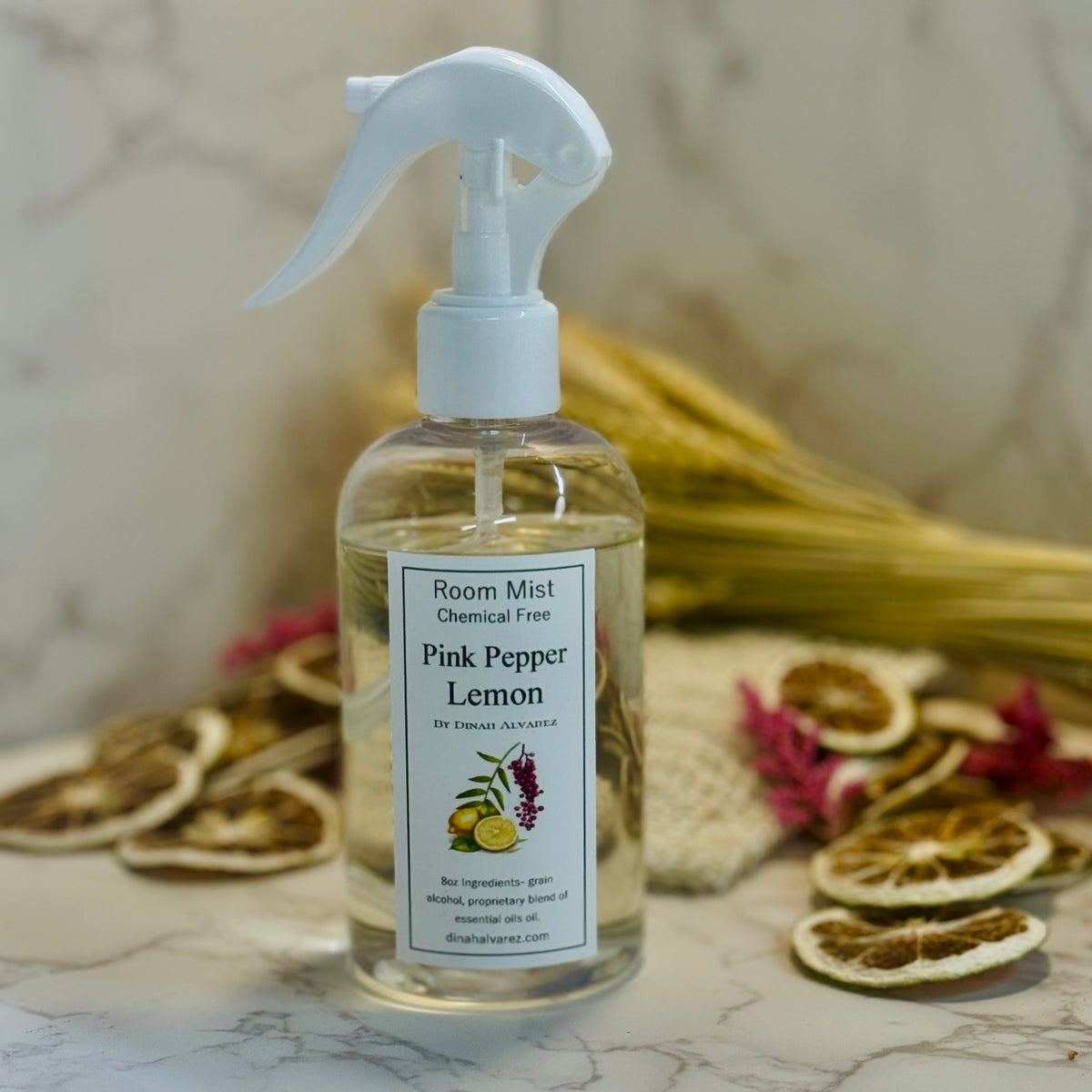 Pink Pepper Lemon Linen Spray