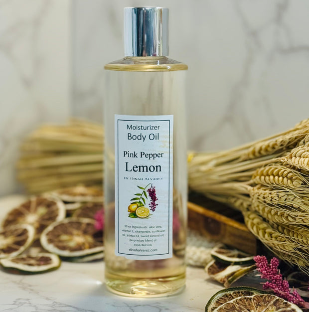 Pink Pepper Lemon Moisturizing Body Oil
