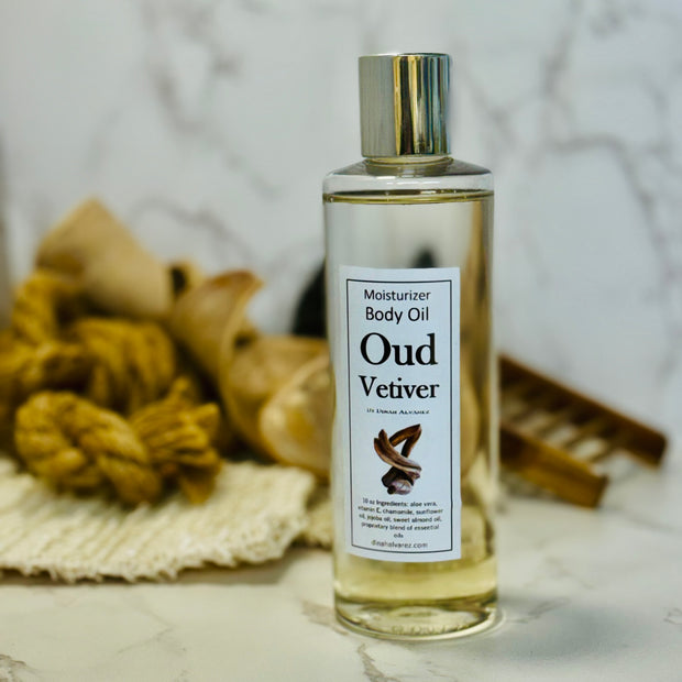 Oud Vetiver Moisturizing Body Oil