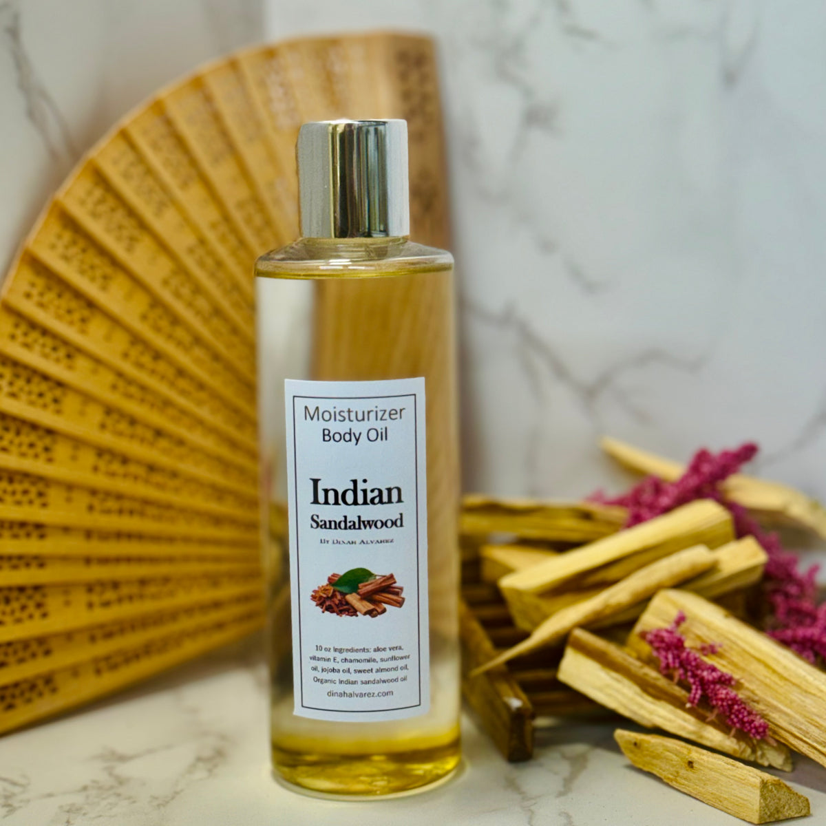 Indian Sandalwood Moisturizing Body Oil
