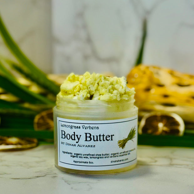 Body Butter with Lemongrass Verbana