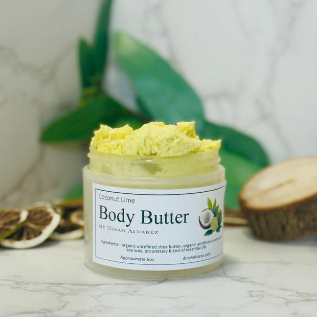 Body Butter with Coconut Lime