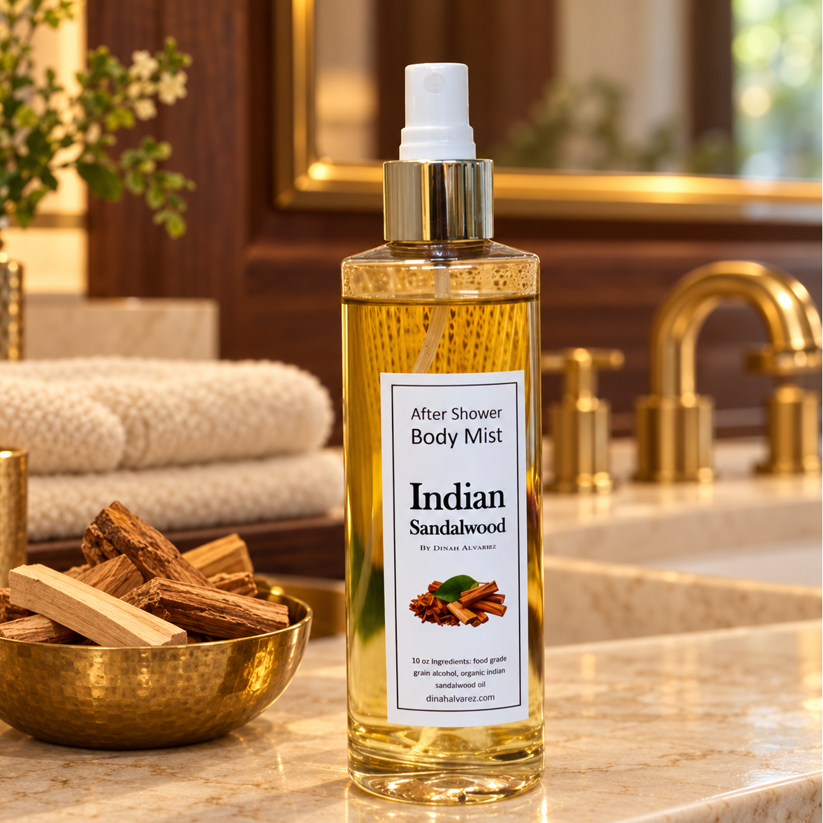 Indian Sandalwood After Shower Body Mist