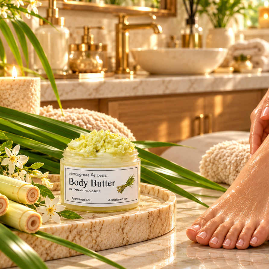 Body Butter with Lemongrass Verbana