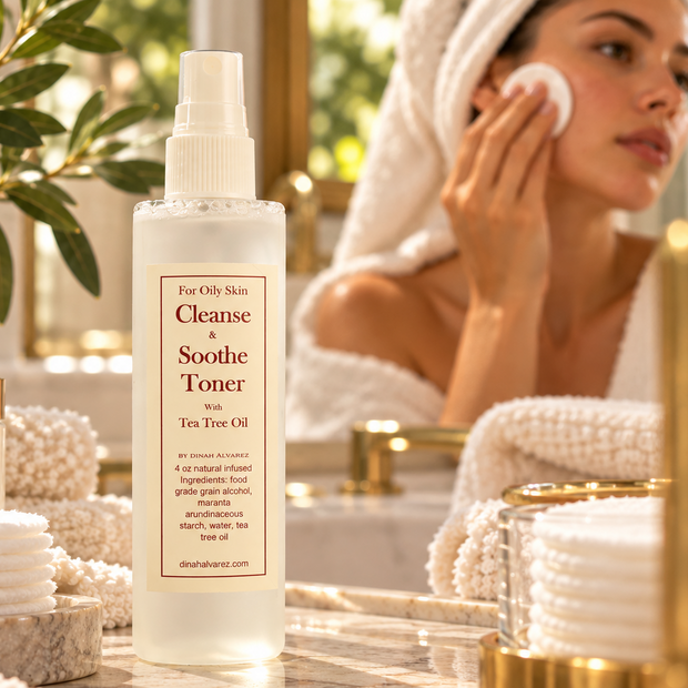 Cleanse & Soothe Toner with Tea Tree Oil