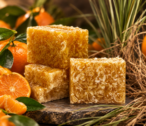 Mandarin & Vetiver Soap Bar with Glycerin
