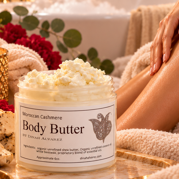 Body butter with Moroccan Cashmere