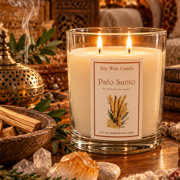 Palo Santo Massage Candle