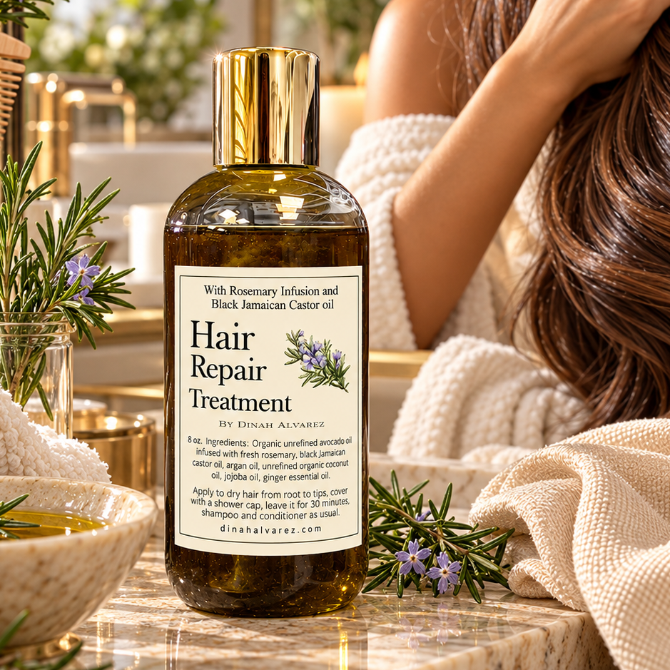 Hair Repair with Avocado & Rosemary