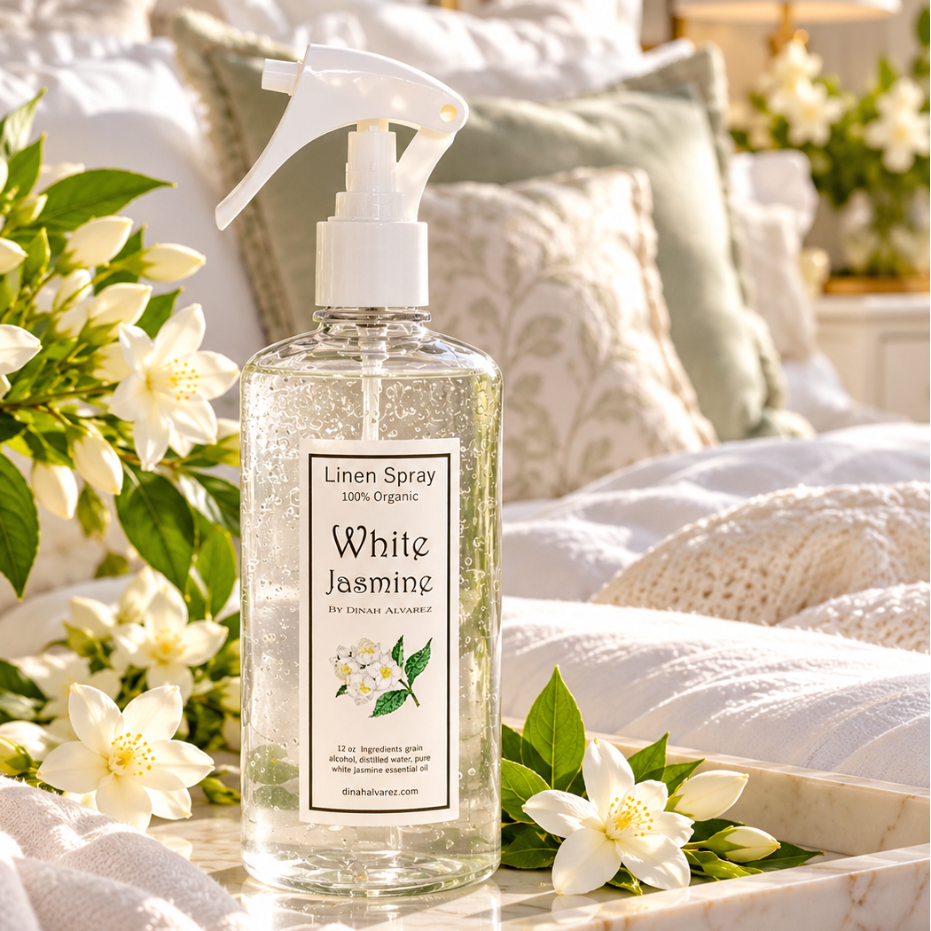 White Jasmine Linen Spray
