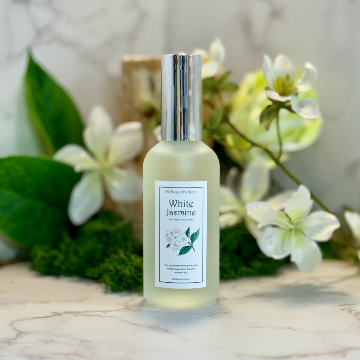 White Jasmine Oil Based Perfume