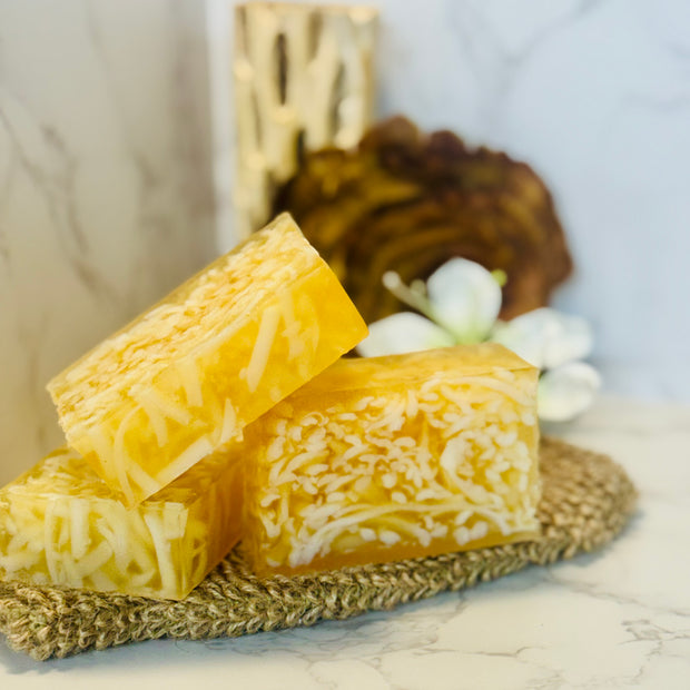 Dark Amber Ginger Lily  Soap Bar with Glycerin