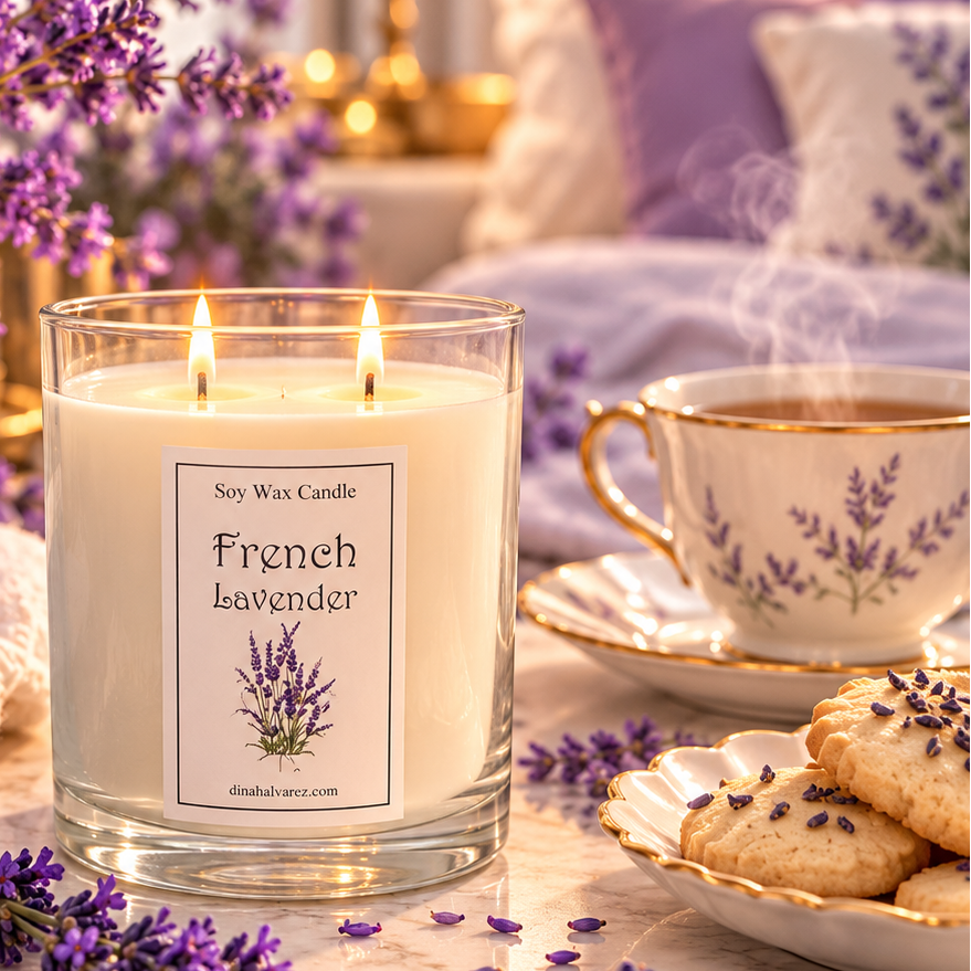 French Lavender Soy Wax Candle