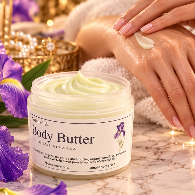 Body butter with Rosée d'Isis Oil