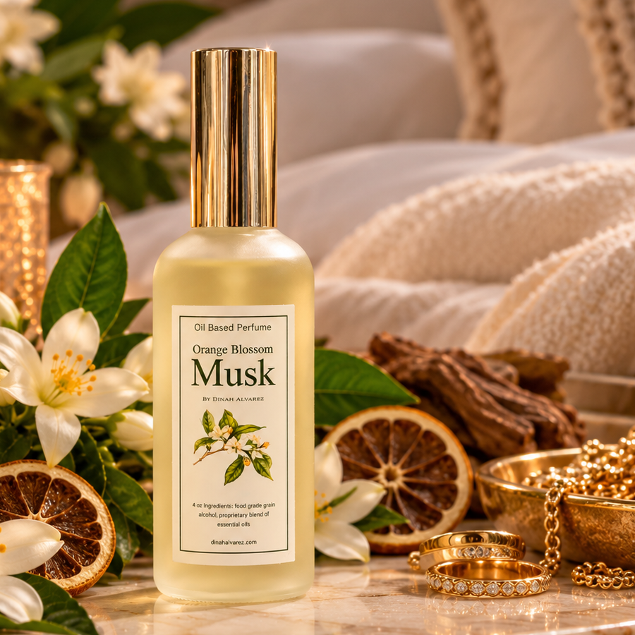Orange Blossom Musk Oil Based Perfume
